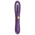 Sjov & Dobbelt: 2i1 Tungevibrator, opladelig (lilla)