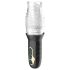 Leopard Bellucci 360 - Roterende Vibrator (gennemsigtig-sort)