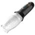 Leopard Bellucci 360 - Roterende Vibrator (gennemsigtig-sort)