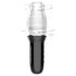 Leopard Bellucci 360 - Roterende Vibrator (gennemsigtig-sort)