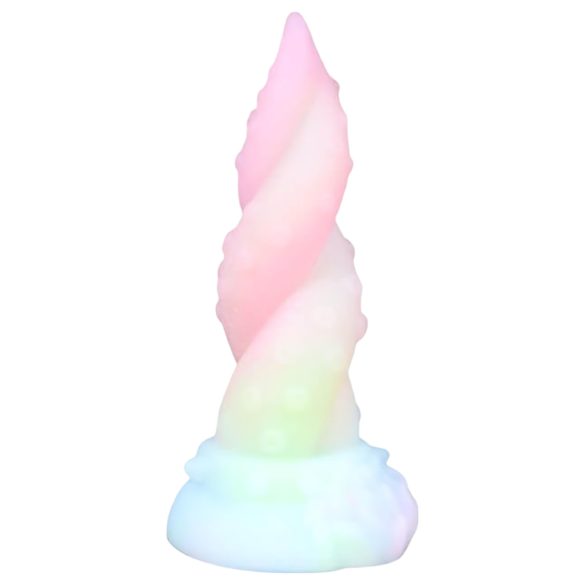 OgazR Kraken - snoet blæksprutte dildo - 18 cm (regnbue)