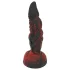 OgazR - dildo - rillet - 20 cm rød