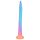 OgazR XXL Ål - Lyserød fosforiserende analdildo, 47 cm