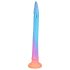OgazR XXL Ål - Lyserød fosforiserende analdildo, 47 cm