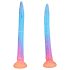 OgazR XXL Ål - Lyserød fosforiserende analdildo, 47 cm