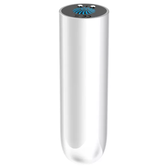 Funny Me - mini vibrator - genopladelig, vandtæt - hvid