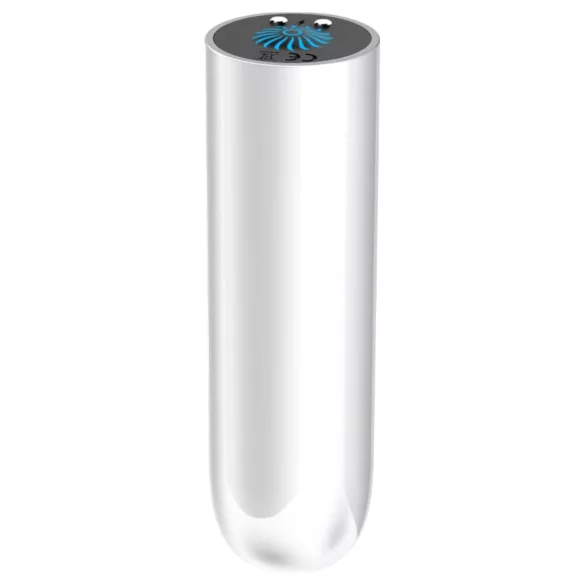 Funny Me - mini vibrator - genopladelig, vandtæt - hvid
