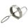 DeepRing - ringformet metal dilator - 9cm (sølv)