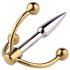 Urethralplay - forankret metal dilator - 4,5 cm (sølv)