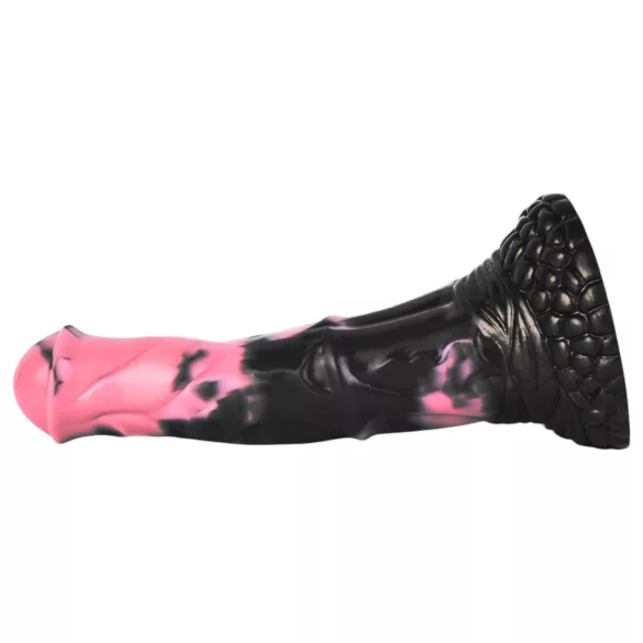 Bad Horse - silikone hestepenis-dildo - 18 cm (sort-pink)