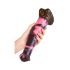 Bad Horse Dildo - 24cm i silikone (brun-rosa)