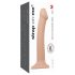 Strap-on-me M - dobbelt lag realistisk dildo - medium (naturfarve)
