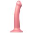 Strap-on-me Metallic Shine M - hudvenlig dildo (metal pink)