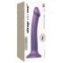 Strap-on-me Metallisk Glans M - hudvenlig dildo (metal lilla)