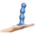 Strap-on-me Kugler L - Dildo med sugekop (blå)