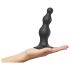 Strap-on-me Beads M - perlekæde sugekop dildo (sort)