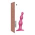 Strap-on-me Perler S - perlekæde med sugekop dildo (pink)