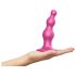 Strap-on-me Perler S - perlekæde med sugekop dildo (pink)