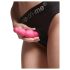 Strap-on-me Perler S - perlekæde med sugekop dildo (pink)