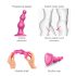 Strap-on-me Perler M - perlekæde dildo med sugekop (pink)