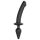 Strap-on-me Swith Halv-Realistisk XXL - 2i1 dildo (sort)