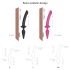 Strap-on-me Swith Halv-Realistisk XXL - 2i1 dildo (sort)