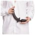 Strap-on-me Swith Halv-Realistisk XXL - 2i1 dildo (sort)