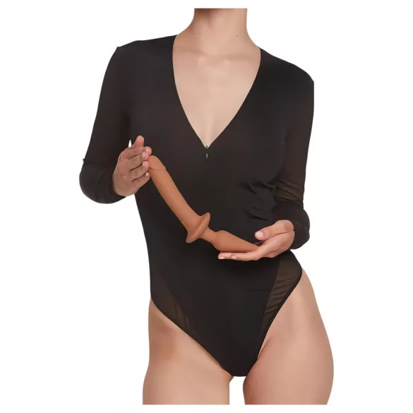 Strap-on-me Switch Realistisk S - 2-i-1 silikone dildo (naturlig)