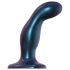 Strap-on-me Snaky M - bøjet anal dildo (blå)
