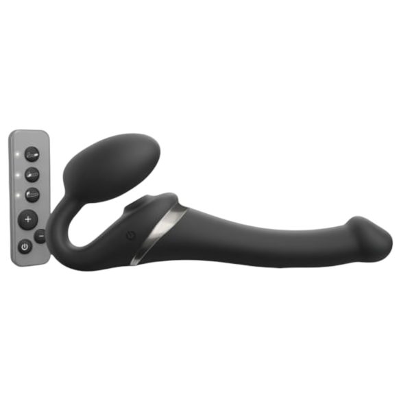 Strap-on-me S - bæltediesel, luftbølge vibrator - (sort)