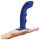 Vandtæt pulserende G-punktvibrator - Strap-on-me M (blå)