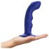 Vandtæt pulserende G-punktvibrator - Strap-on-me M (blå)
