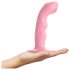 Strap-on-me M - vandtæt, pulserende G-punktsvibrator (pink)