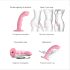 Strap-on-me M - vandtæt, pulserende G-punktsvibrator (pink)