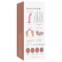 Strap-on-me M - vandtæt, pulserende G-punkt vibrator (pink)