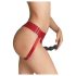 Strap-on-me – justerbart strap-on dildo - XS-XXL (rød)
