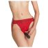 Strap-on-me – justerbart strap-on dildo - XS-XXL (rød)