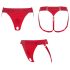 Strap-on-me – justerbart strap-on dildo - XS-XXL (rød)