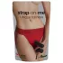 Strap-on-me - harness til dildo - justerbar XS-XXL - rød