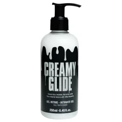   Creamy Glide - vandbaseret kunstig sæd glidecreme og massagegel - 250ml