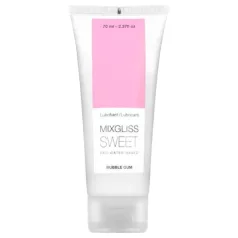   Mixgliss Sweet Bubble Gum - vandbaseret glidecreme - tyggegummi (70ml)