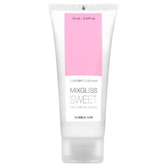 Mixgliss Sweet Bubblegum vandbaseret glidecreme (70ml)