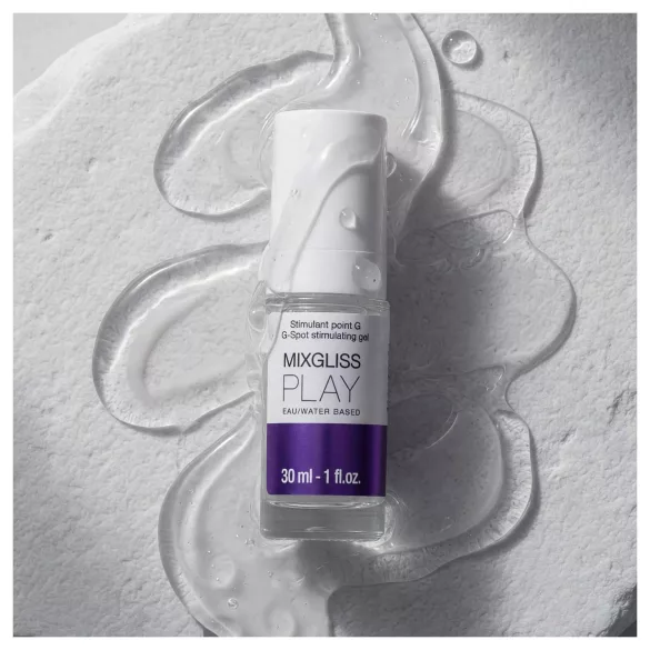 Mixgliss Play - G-punktsstimulerende glidegel til kvinder, duftfri (30 ml)