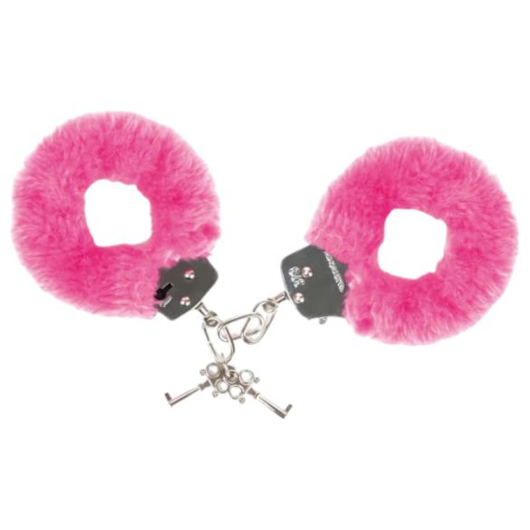 Love to Love Bind mig - plys håndjern (pink)