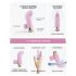 Love to Love Touch Me - genopladelig fingertip-vibrator (pink)