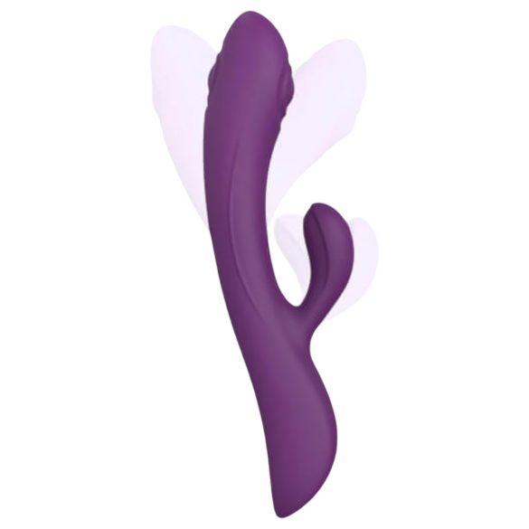 Love to Love Bunny&Clyde - pulsator vibrator med klitorisarm (lilla)