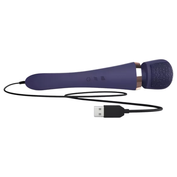 Love to Love Brush Crush - massager wand vibrator (blå)