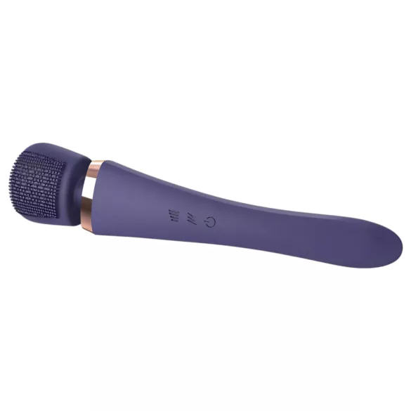 Love to Love Brush Crush - massager wand vibrator (blå)