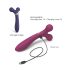 Love to Love Fireball - genopladelig 2-i-1 massagevibrator (rød)
