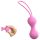 Love to Love Joia - silikone geishakugler duo (pink)